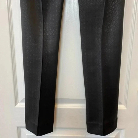 Ricki’s Black Slim Straight Leg Pant Cigarette Trousers Ponte Stretch Size 2 - Picture 7 of 15